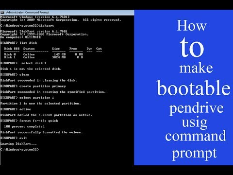 how to make a bootable usb drive
